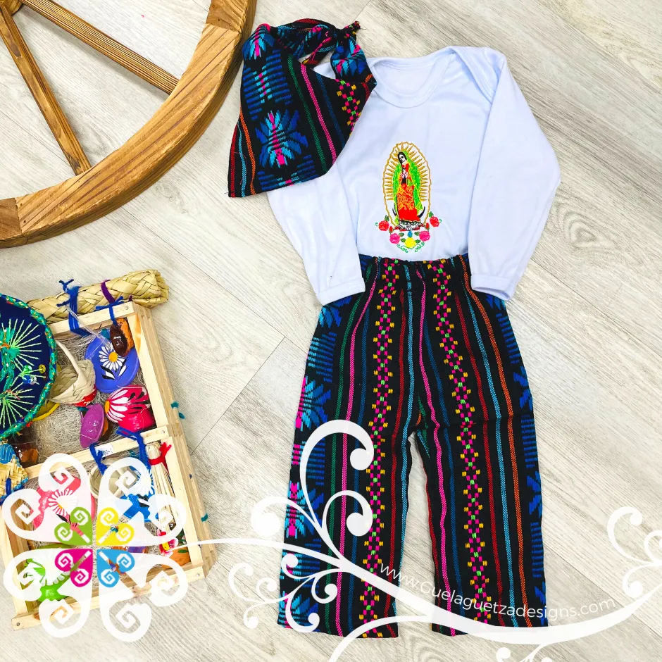 12 de Diciembre Set - Traje Juan Diego - Virgen de Guadalupe Outfit