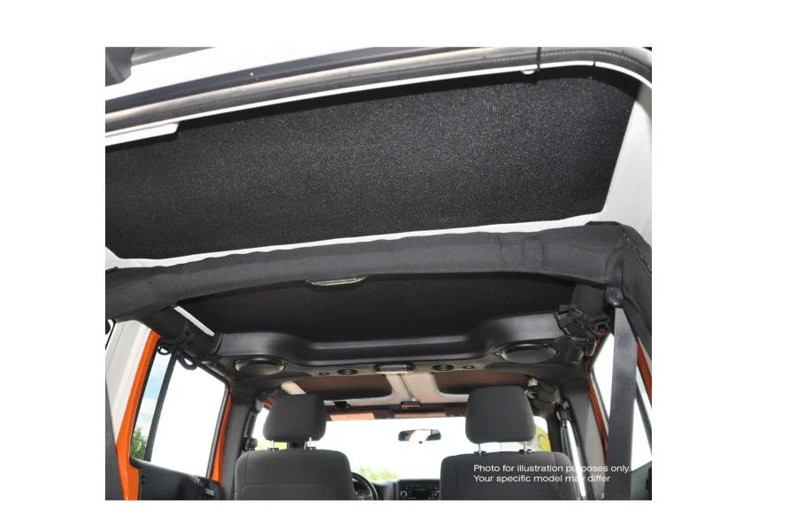 2007-10 Jeep Wrangler JK 4-Door Jeep Wrangler JK 4-Door Design Engineering Headliner Only, Black Original Finish