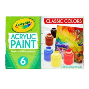 6 Acrylic Paint Set