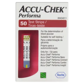 ACCU CHEK PERFORMA TIRAS C50