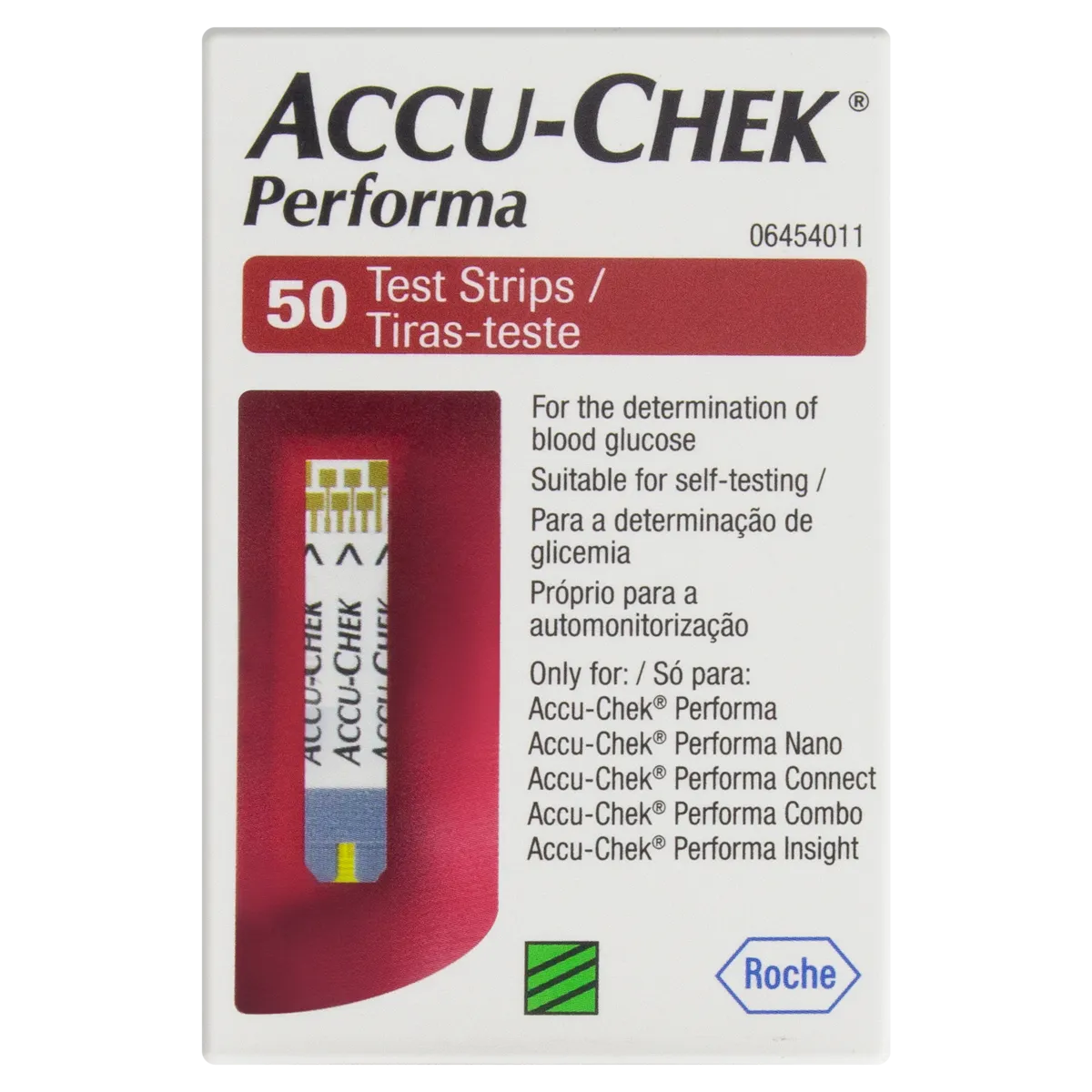 ACCU CHEK PERFORMA TIRAS C50