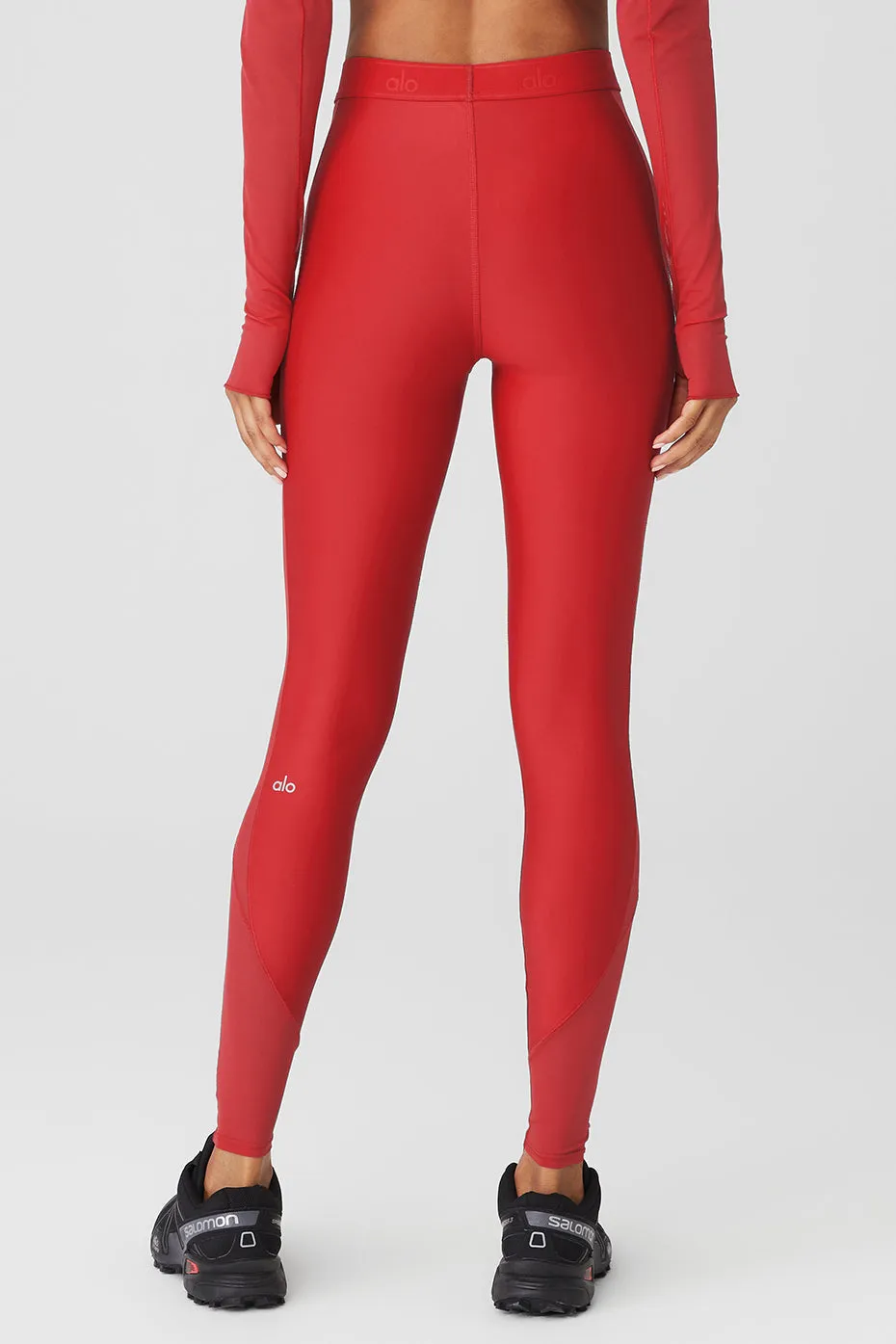 Airlift High-Waist Ballet Dream Legging - Classic Red