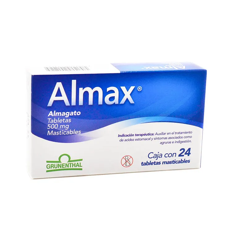 ALMAX 500MG TAB MAST C24