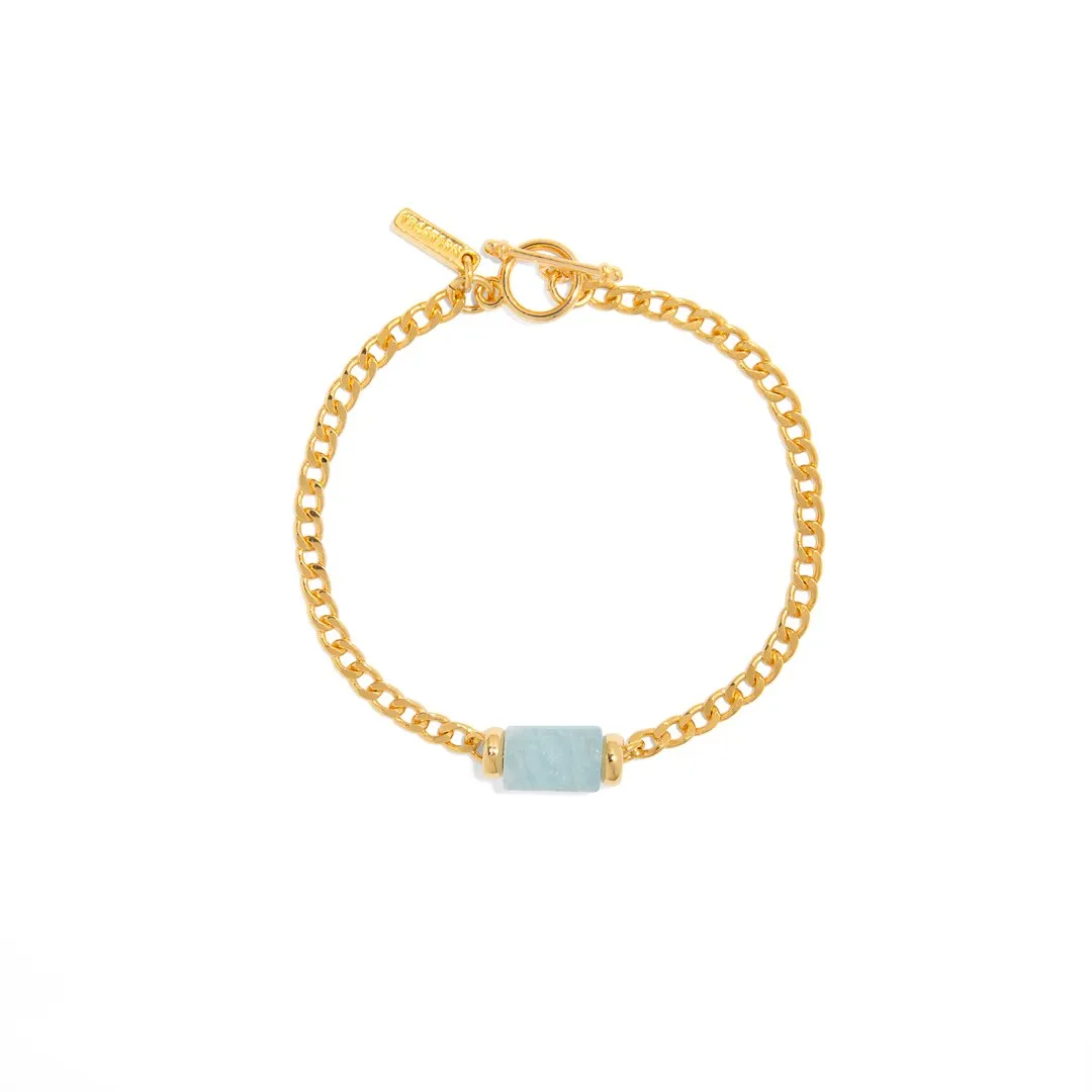 AQUAMARINE AURA BRACELET