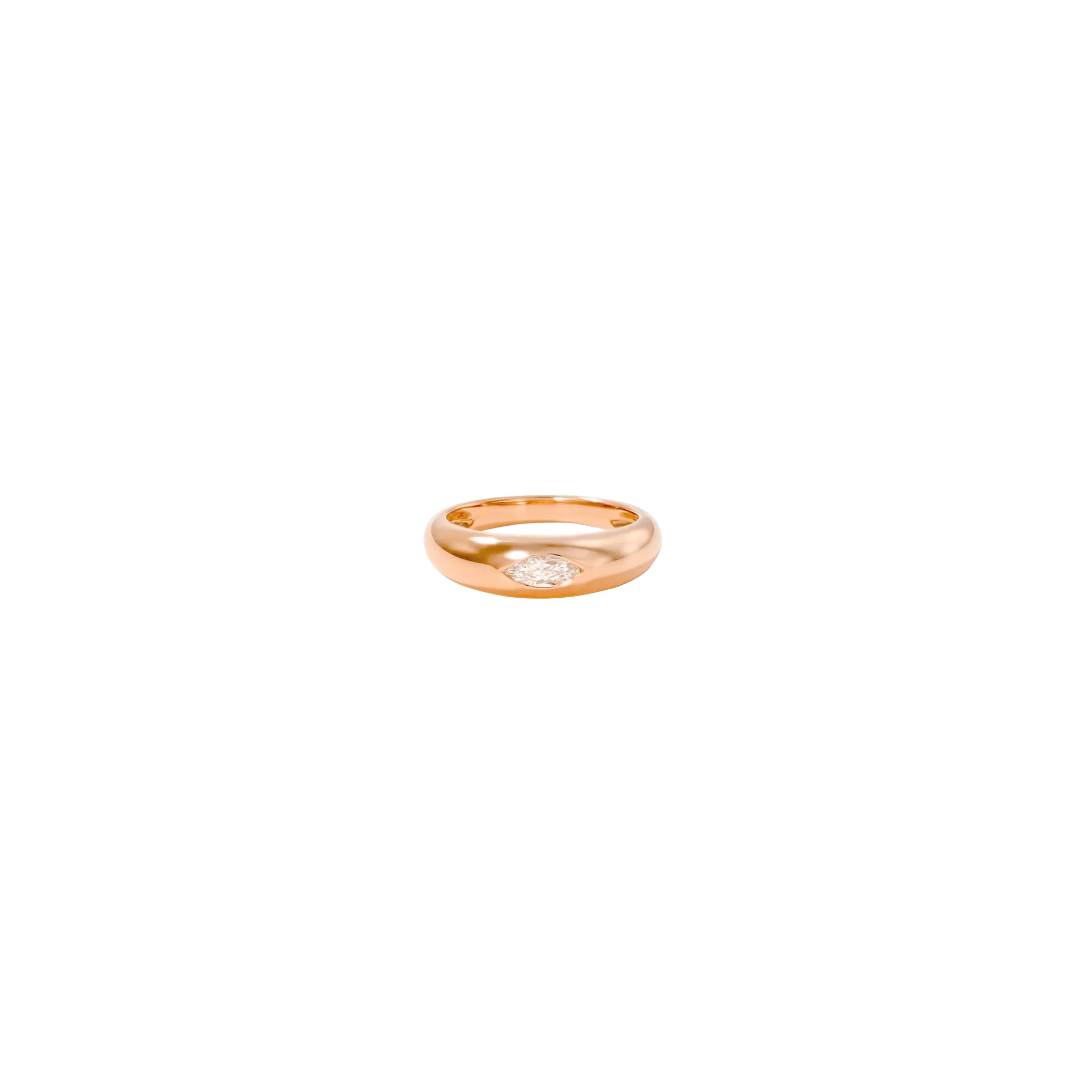 Baroness-Ring - 14K Roségold