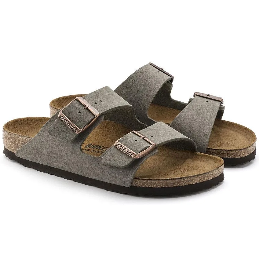 Birkenstock Arizona Stone Nubuck Unisex