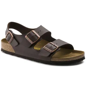 BIRKENSTOCK MILANO BIRKO-FLOR DARK BROWN