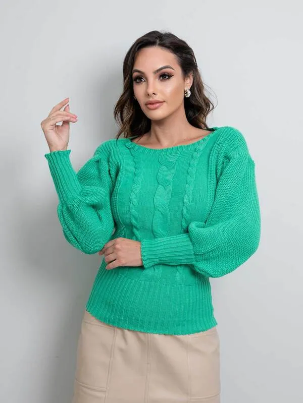 Blusa De Frio Feminina Tricot - Melissa