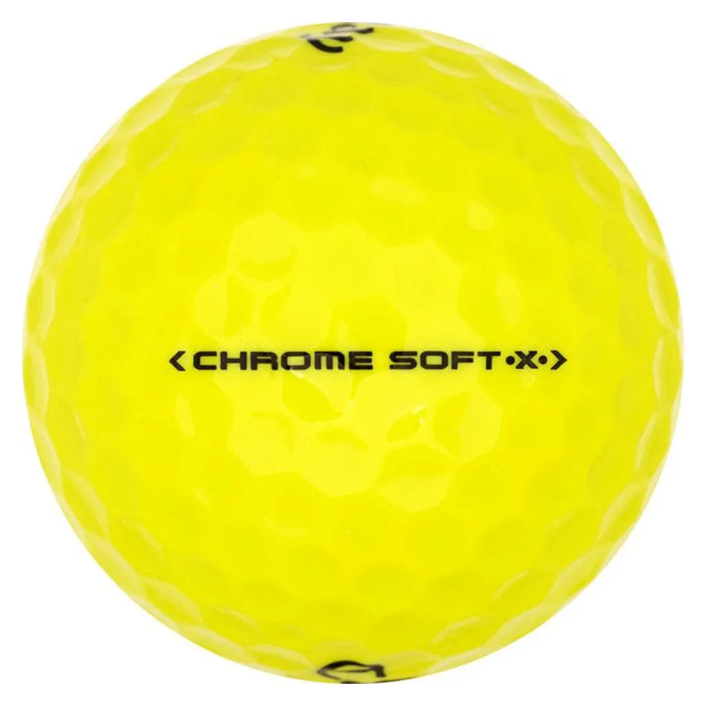 Callaway Chrome Soft X - Geel