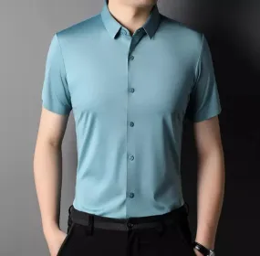 Camisa Dapper em Fibras de Algodão