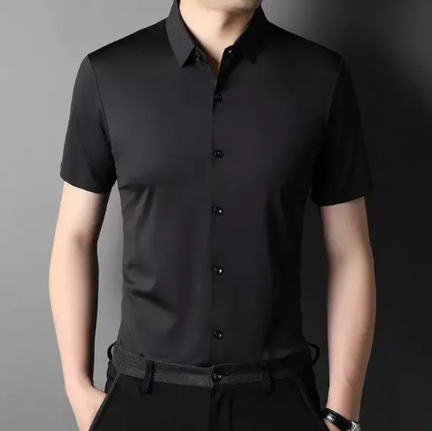 Camisa Dapper em Fibras de Algodão