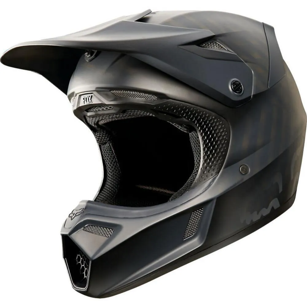 Casco para Hombre FOX V3 V3 MATTE BLACK-- ECE MT BLK