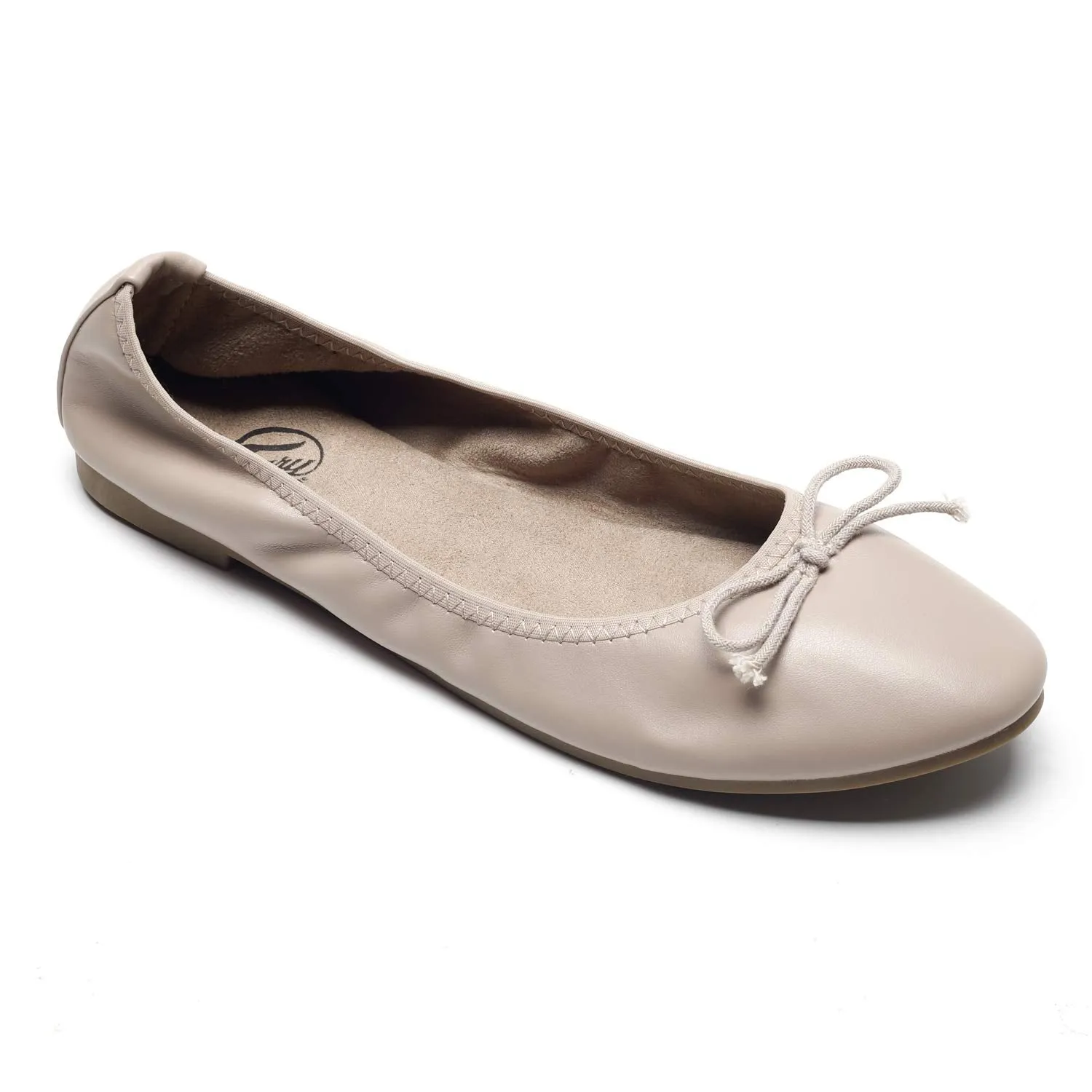 Casual Slip on Bow Foldable Ballet Flats