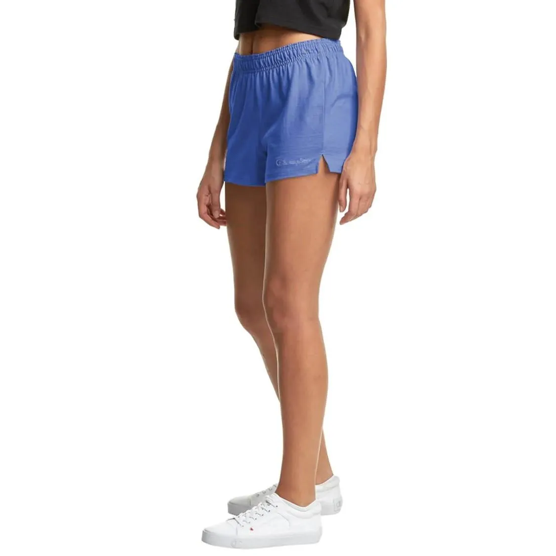 Champion Short Femenino Practice_Short_-_Contrast Deep_Forte_Blue