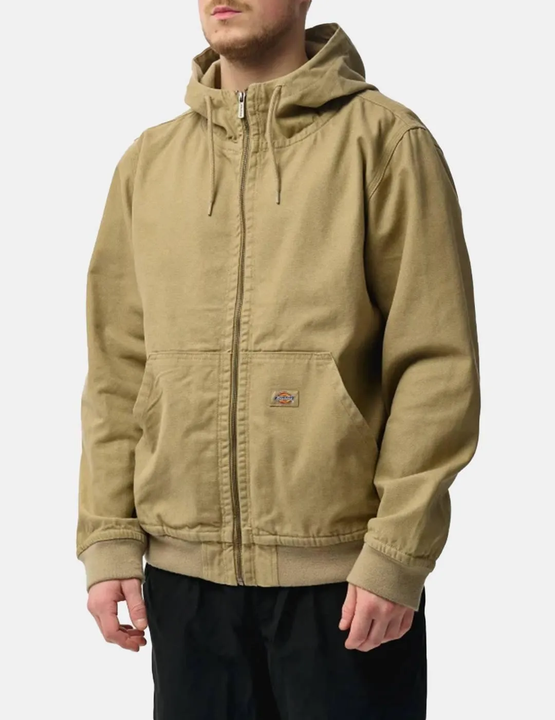 Chaqueta Dickies Duck Canvas Hooded Caqui