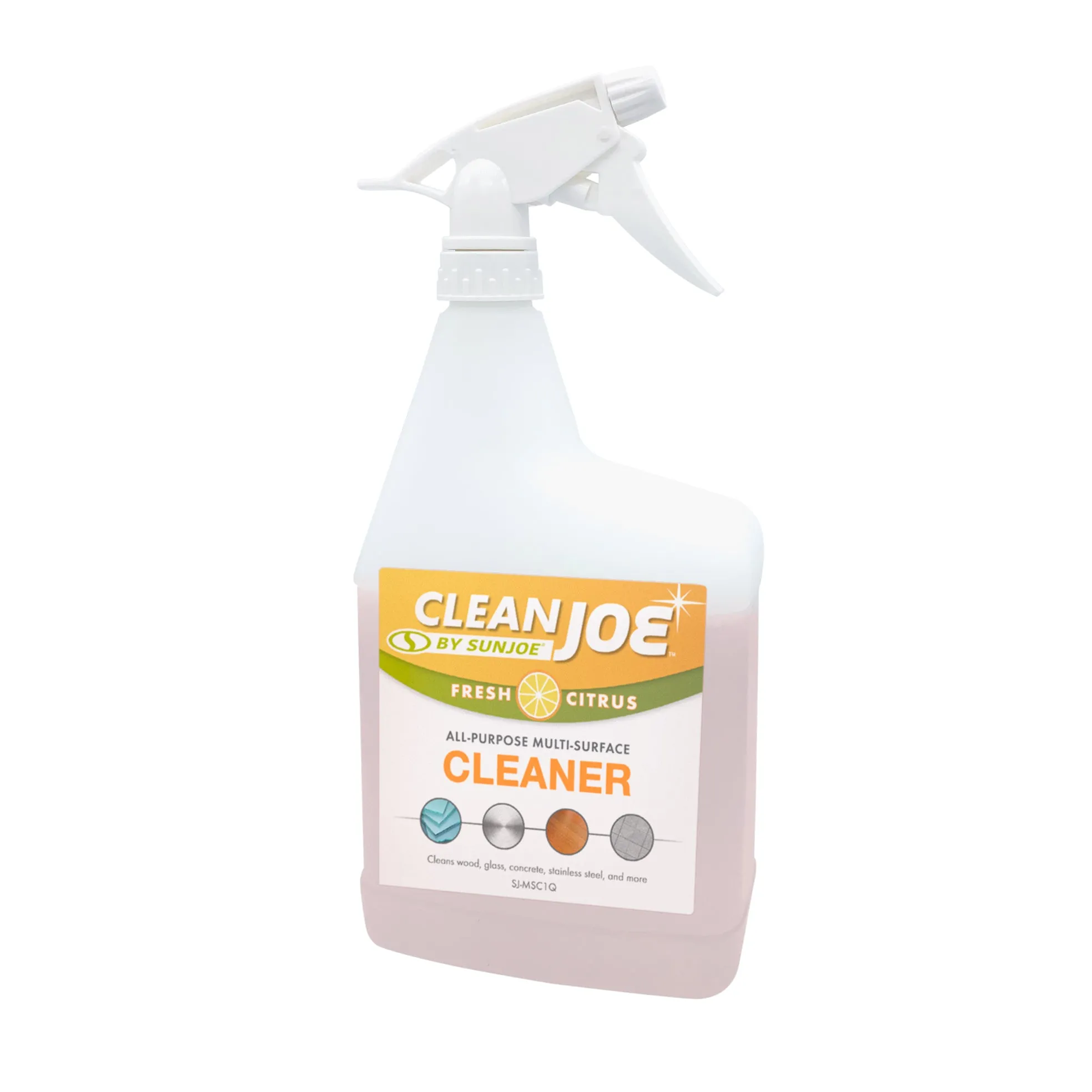 Clean Joe SJ-MSC1Q Multi-Surface Cleaner with Spray Bottle and Measuring Cup | 32-oz Concentrate