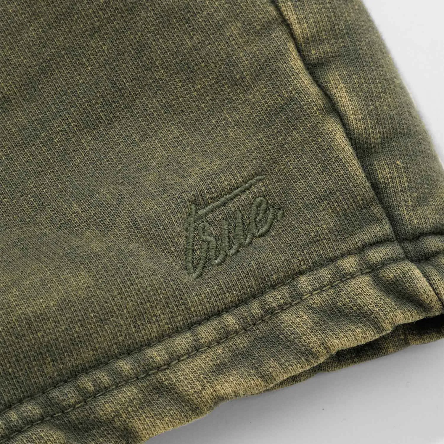 Core Washed Shorts - Military Green