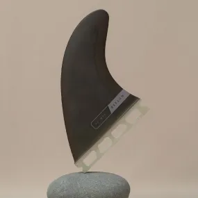 DEFLOW V.2 LARGE FUTURES FINS BLACK