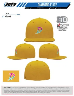 Diamond Elite Gold Hat