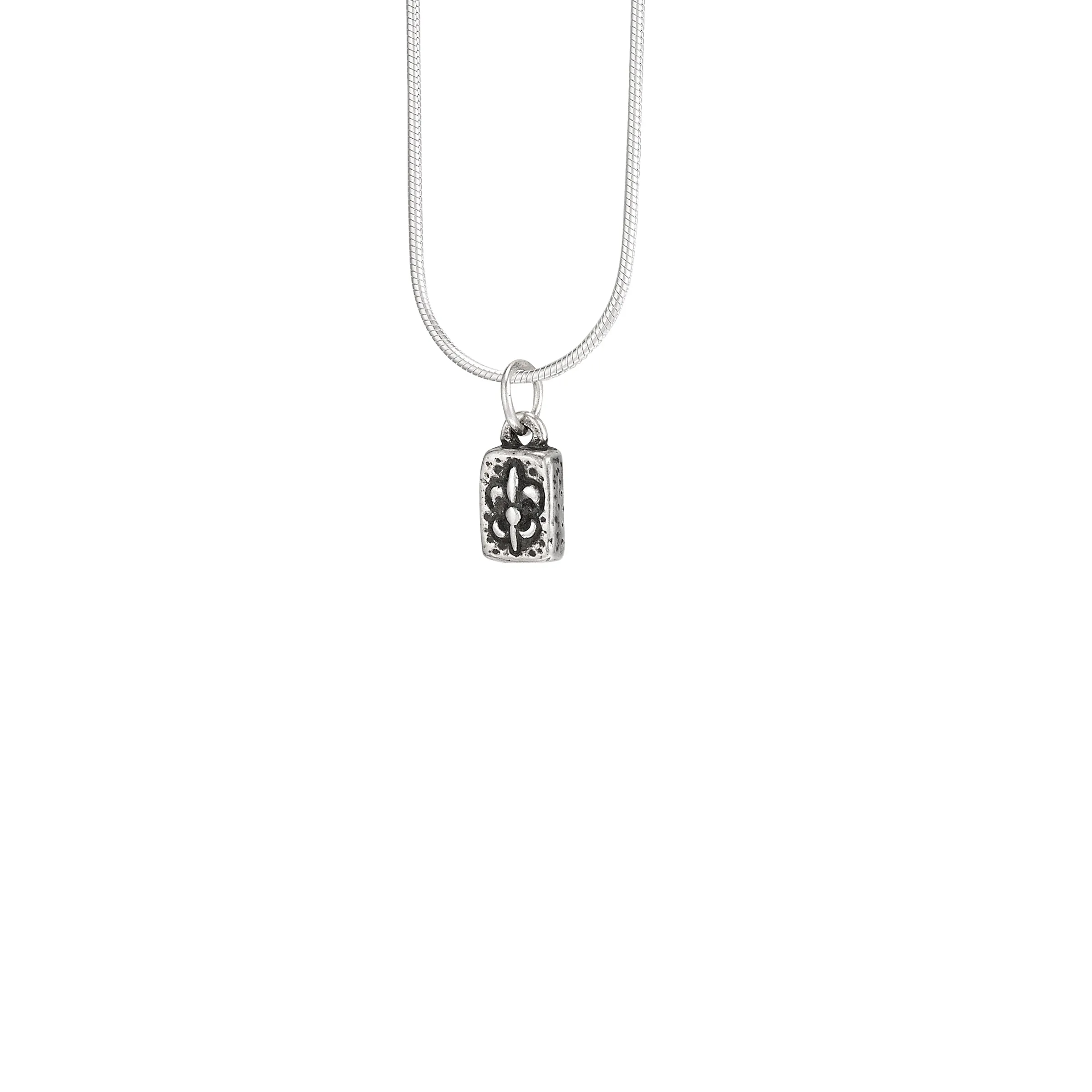 Fleur de Lis Brick Mini Pendant