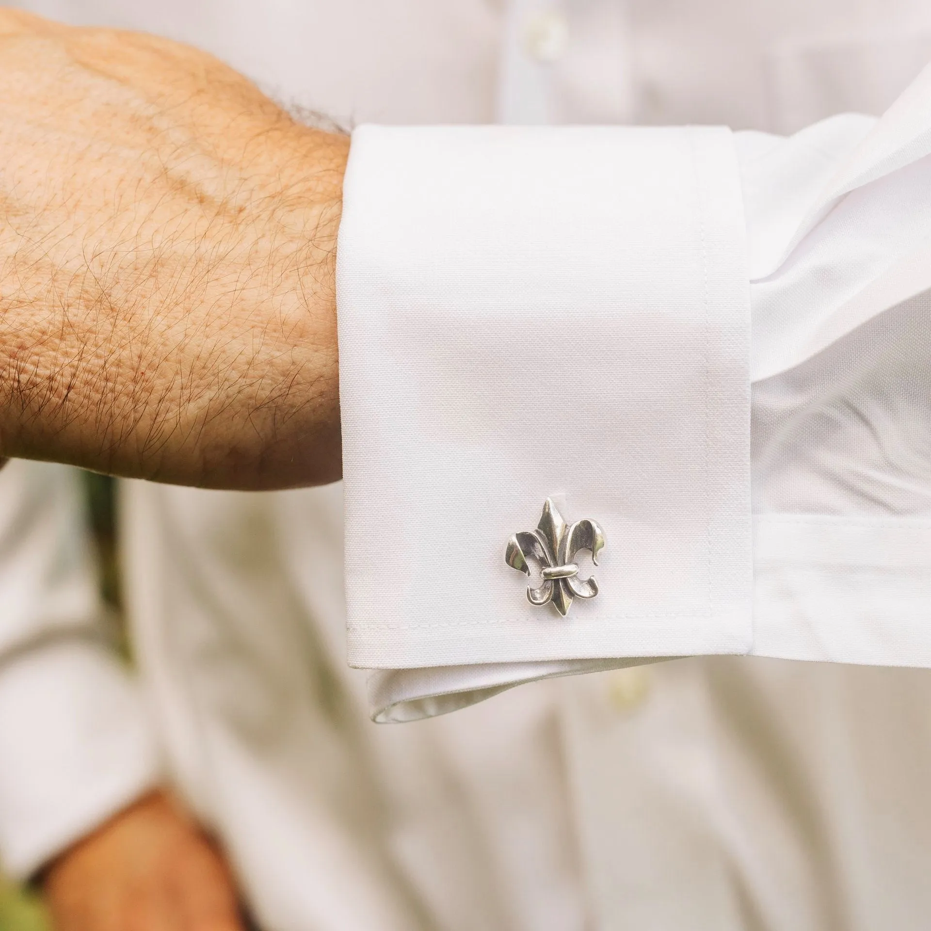 Fleur de Lis Cufflinks