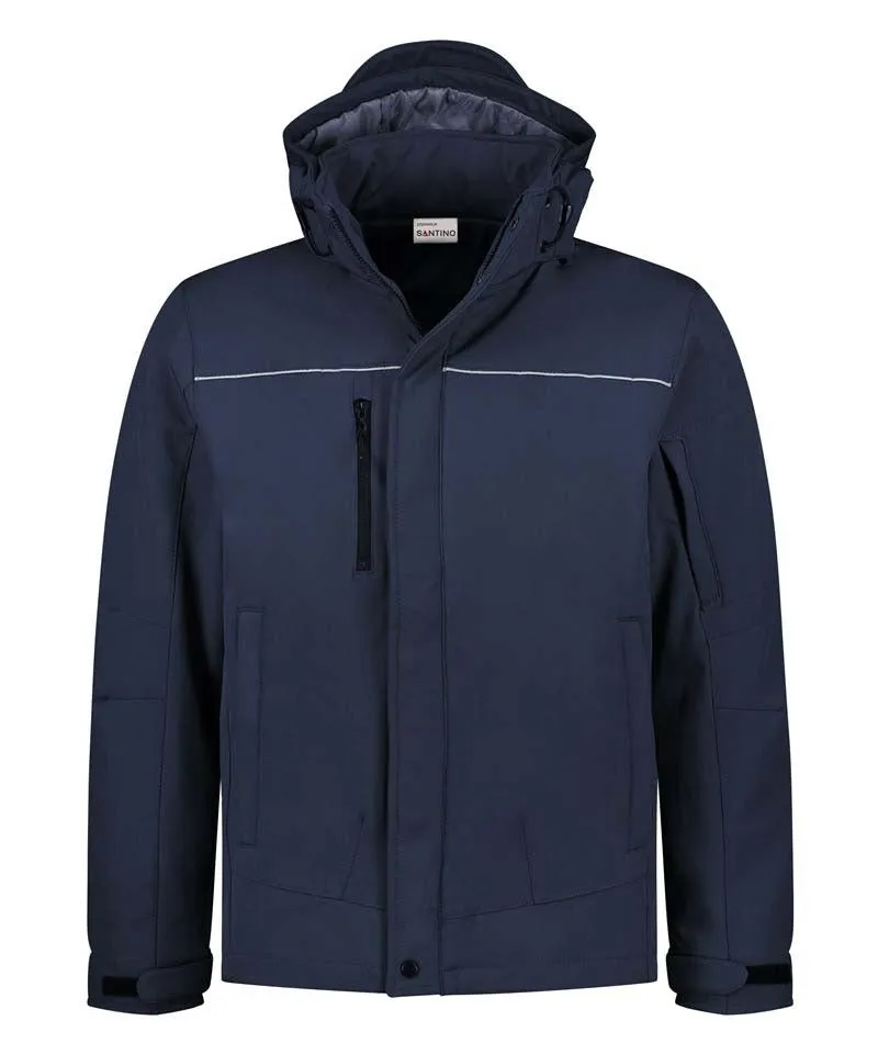 Gevoerde softshell jas Santino Stockholm