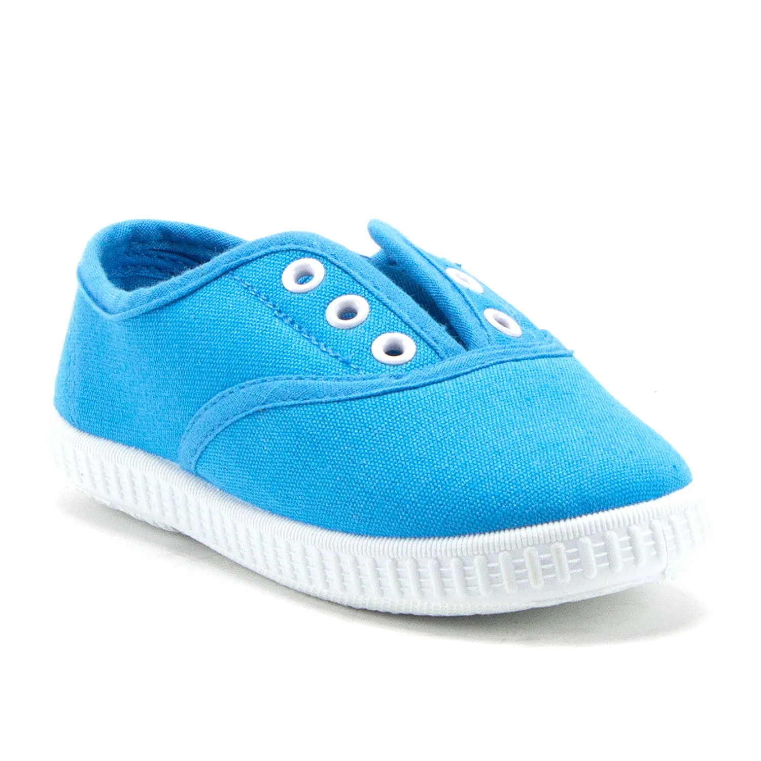 Girls 826 Toddlers Canvas Slip On Laceless Sneakers Shoes