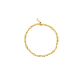 GOLDEN SMALL BEADS BRACELET