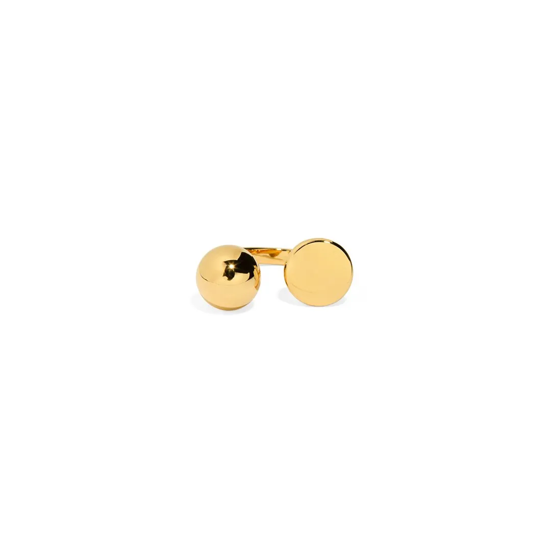 GOLDEN SPHERE RING