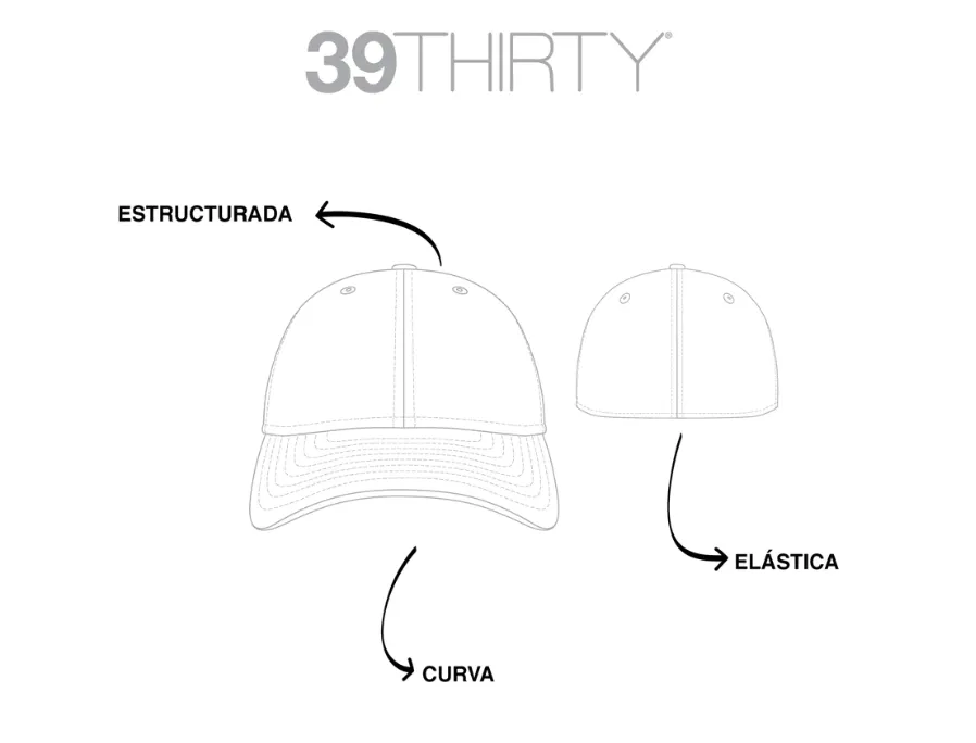 GORRA CH RETRO 39THIRTY NEW ERA