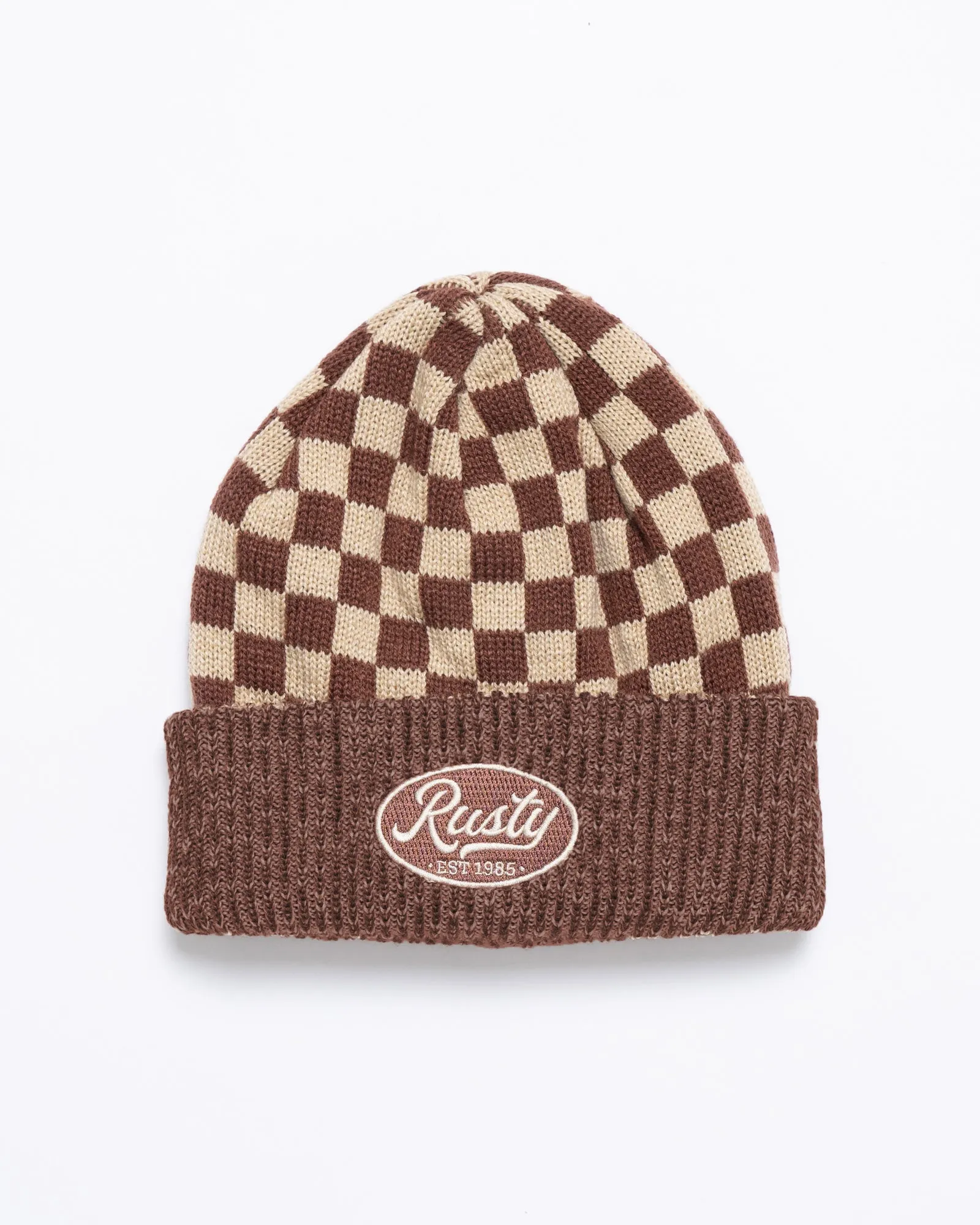 Gorro Lana Rusty Check Mate Beanie