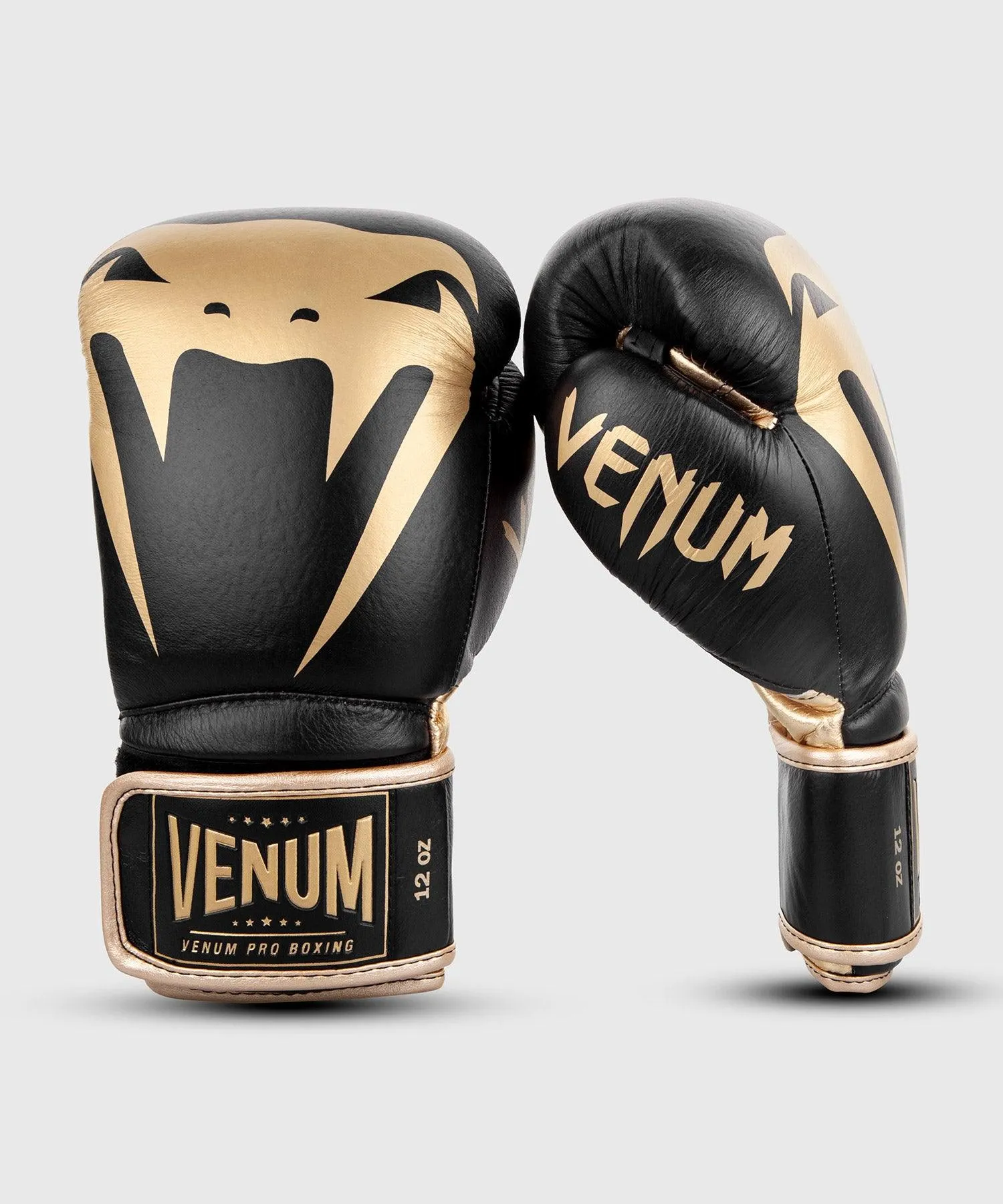 Guantes de Boxeo profesional Venum Giant 2.0  – Velcro - Negro/Oro