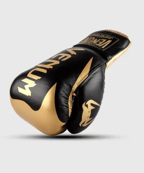 Guantes de Boxeo profesional Venum Hammer – Cordones - Negro/Oro