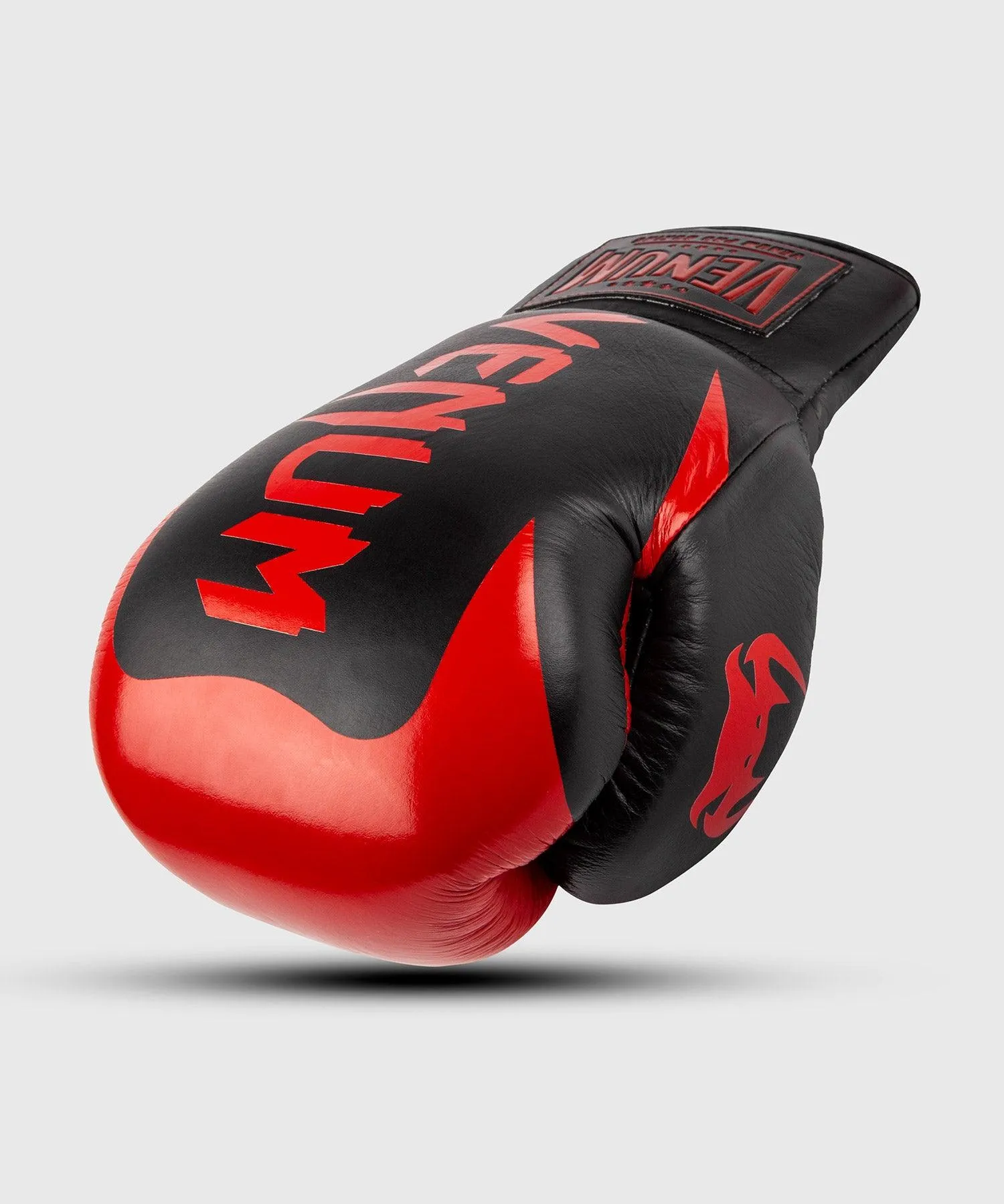 Guantes de Boxeo profesional Venum Hammer – Cordones - Negro/Rojo