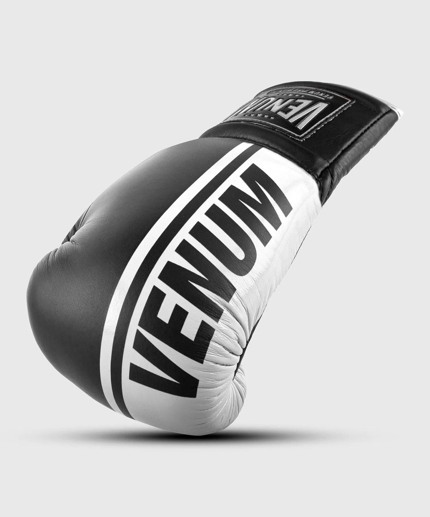 Guantes de Boxeo profesional Venum Shield – cordones - Negro/Blanco