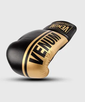 Guantes de Boxeo profesional Venum Shield – cordones - Negro/Oro