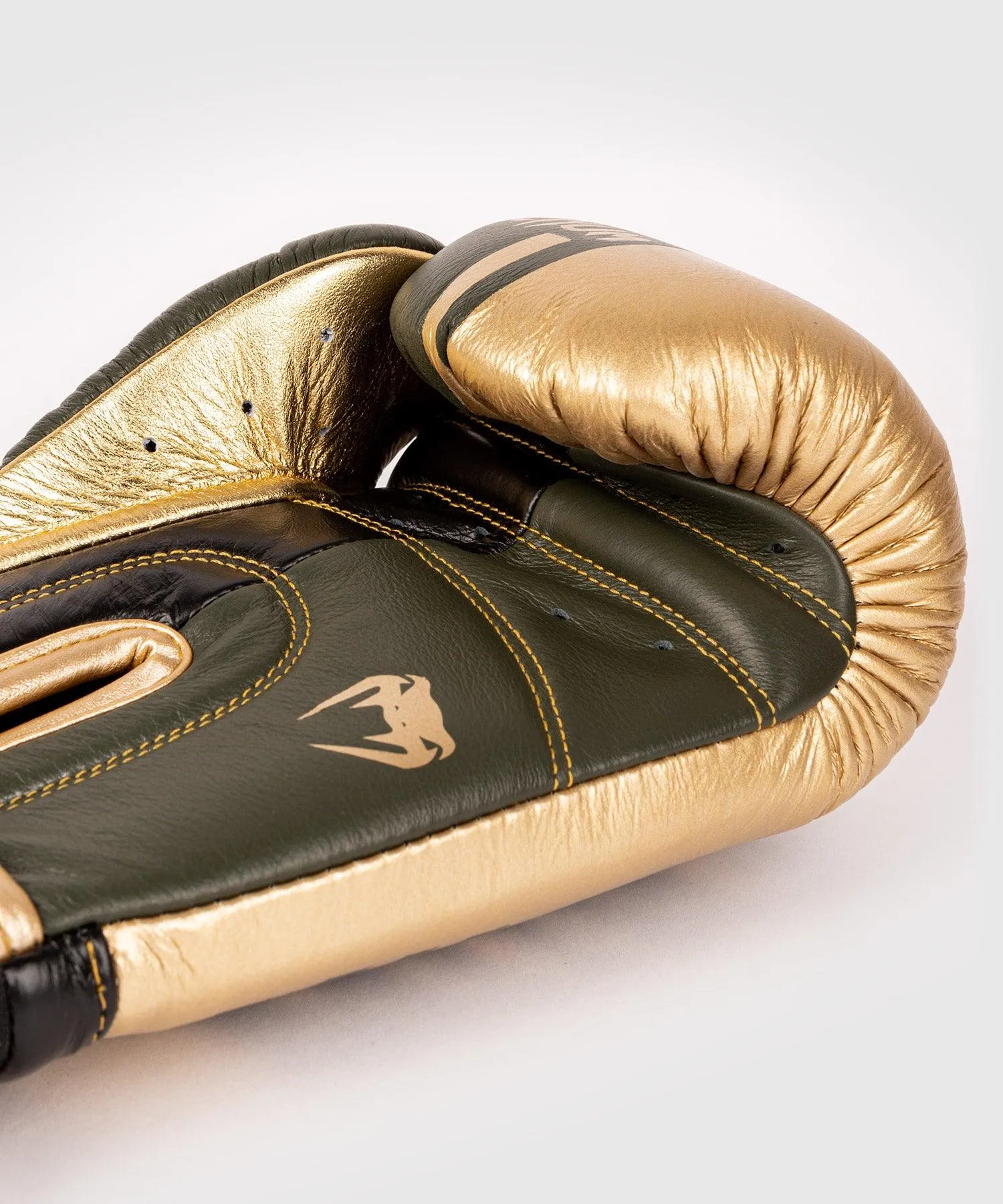 Guantes de Boxeo profesional Venum Shield – Velcro - Caqui/Oro