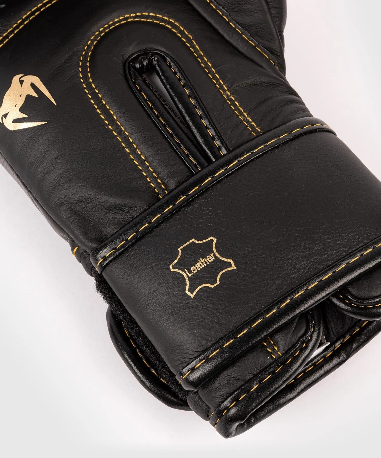 Guantes de Boxeo profesional Venum Shield – Velcro - Negro/Negro-Oro