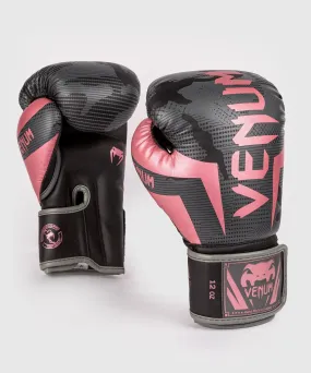 Guantes de boxeo Venum Elite - Negro/Oro rosa