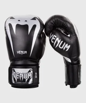 Guantes de Boxeo Venum Giant 3.0 - Cuero Nappa - Negro/Plata