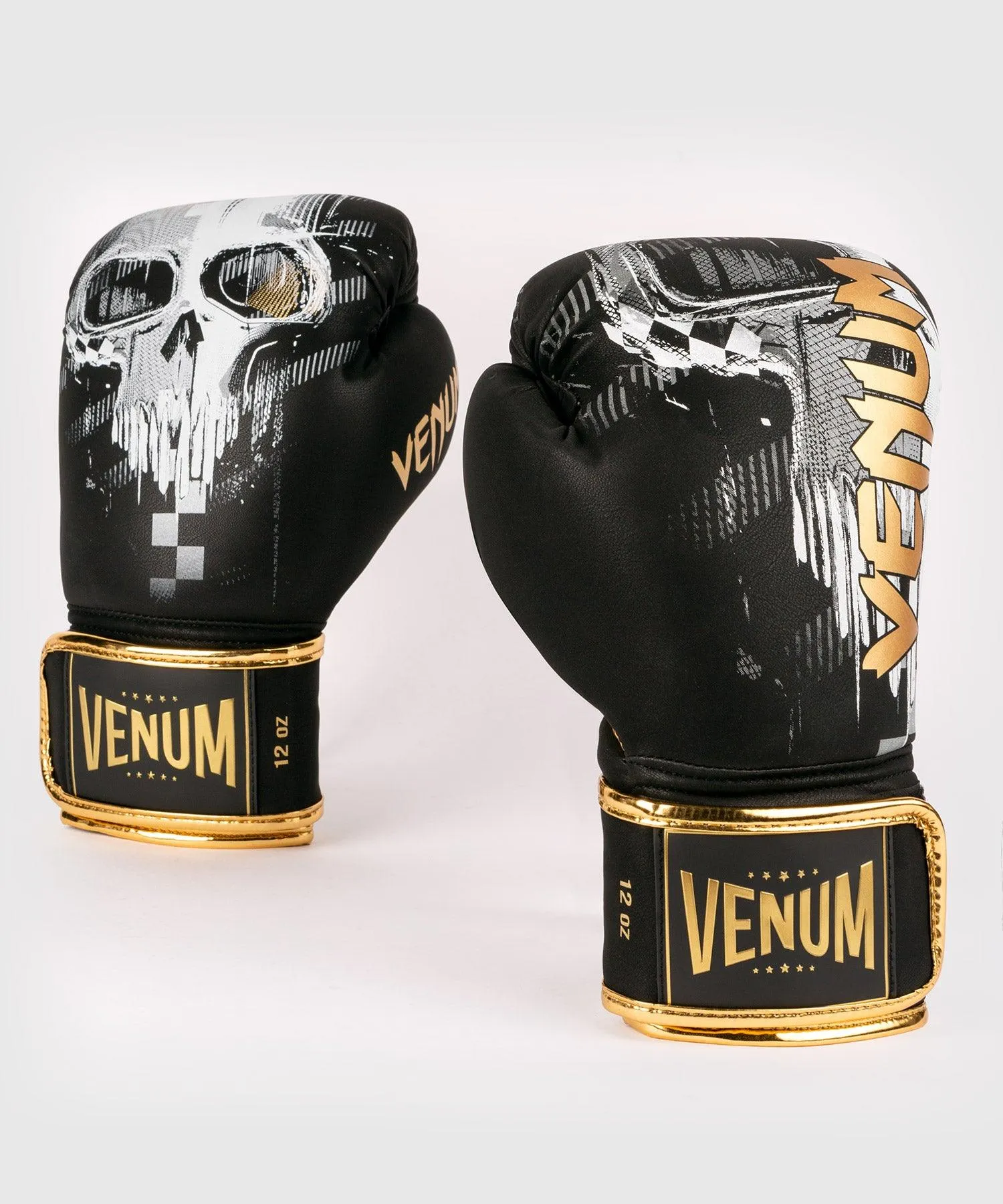 Guantes de boxeo Venum Skull - Negro