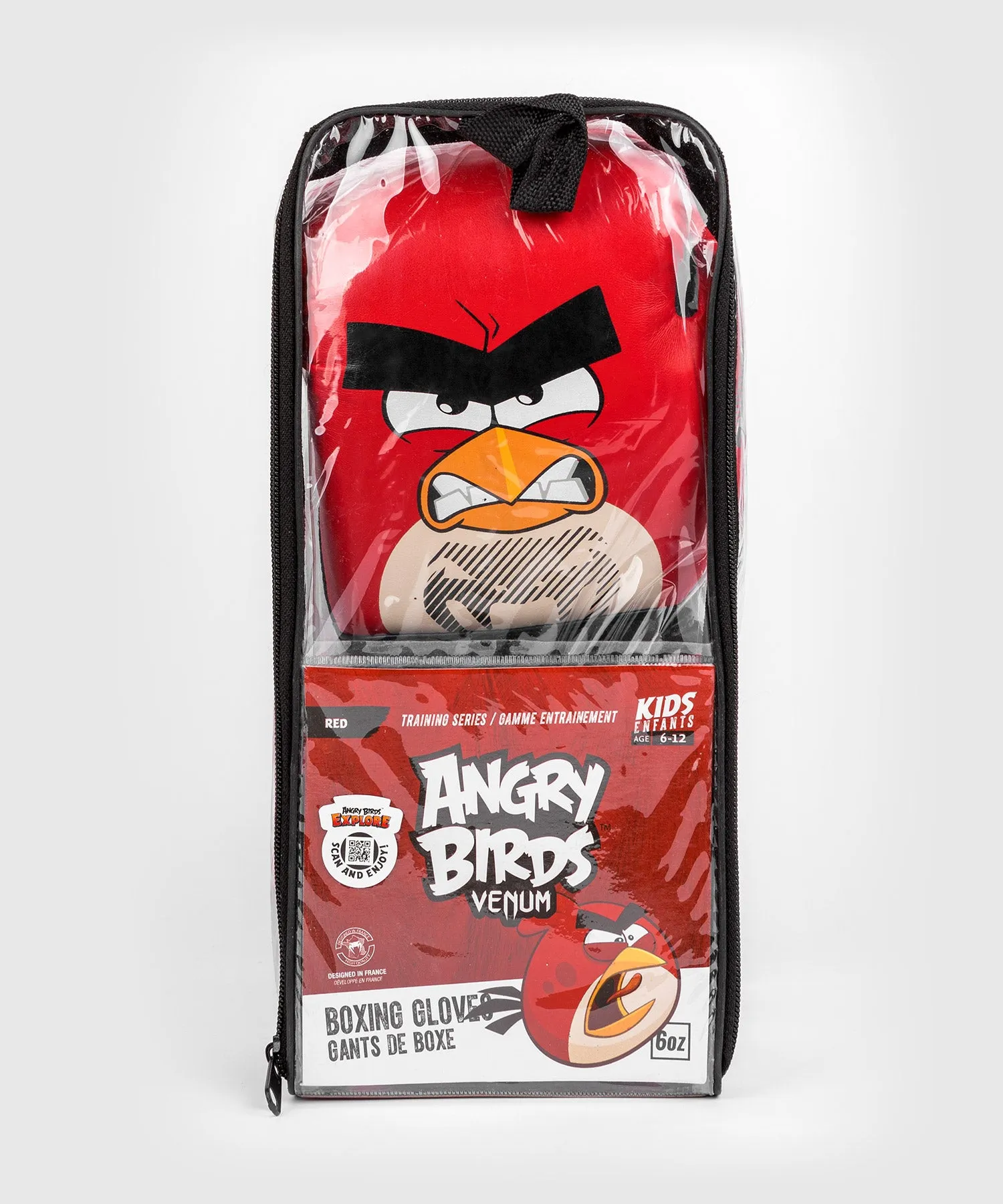 Guantes de Boxeo Venum x Angry Birds - Para Niños - Rojo