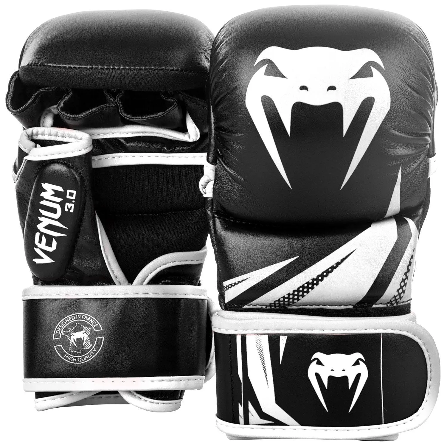 Guantes de Enfrentamiento Venum Challenger 3.0 - Negro/Blanco