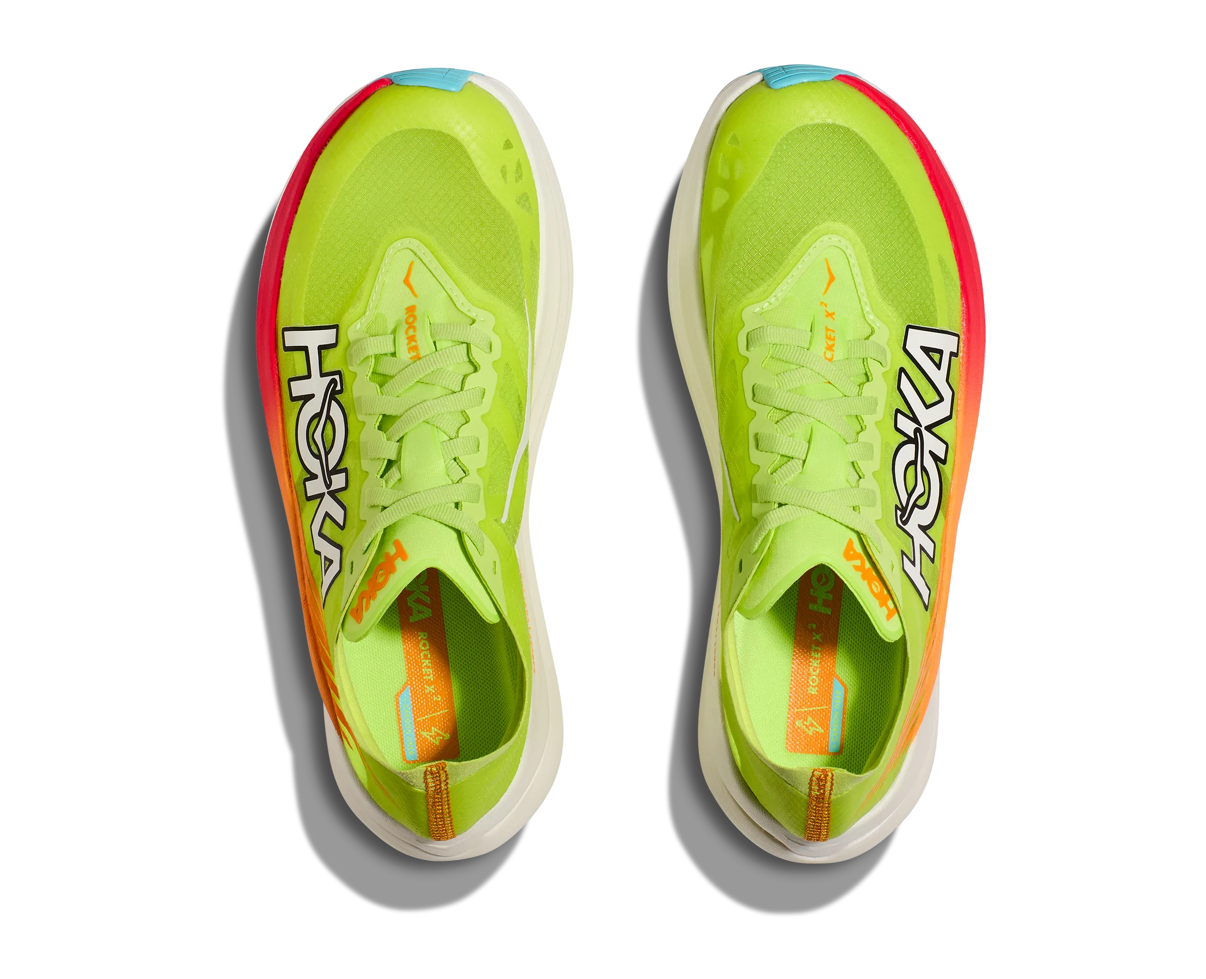 Hoka | Rocket X 2 | Lettuce / Solar Flare | Unisex