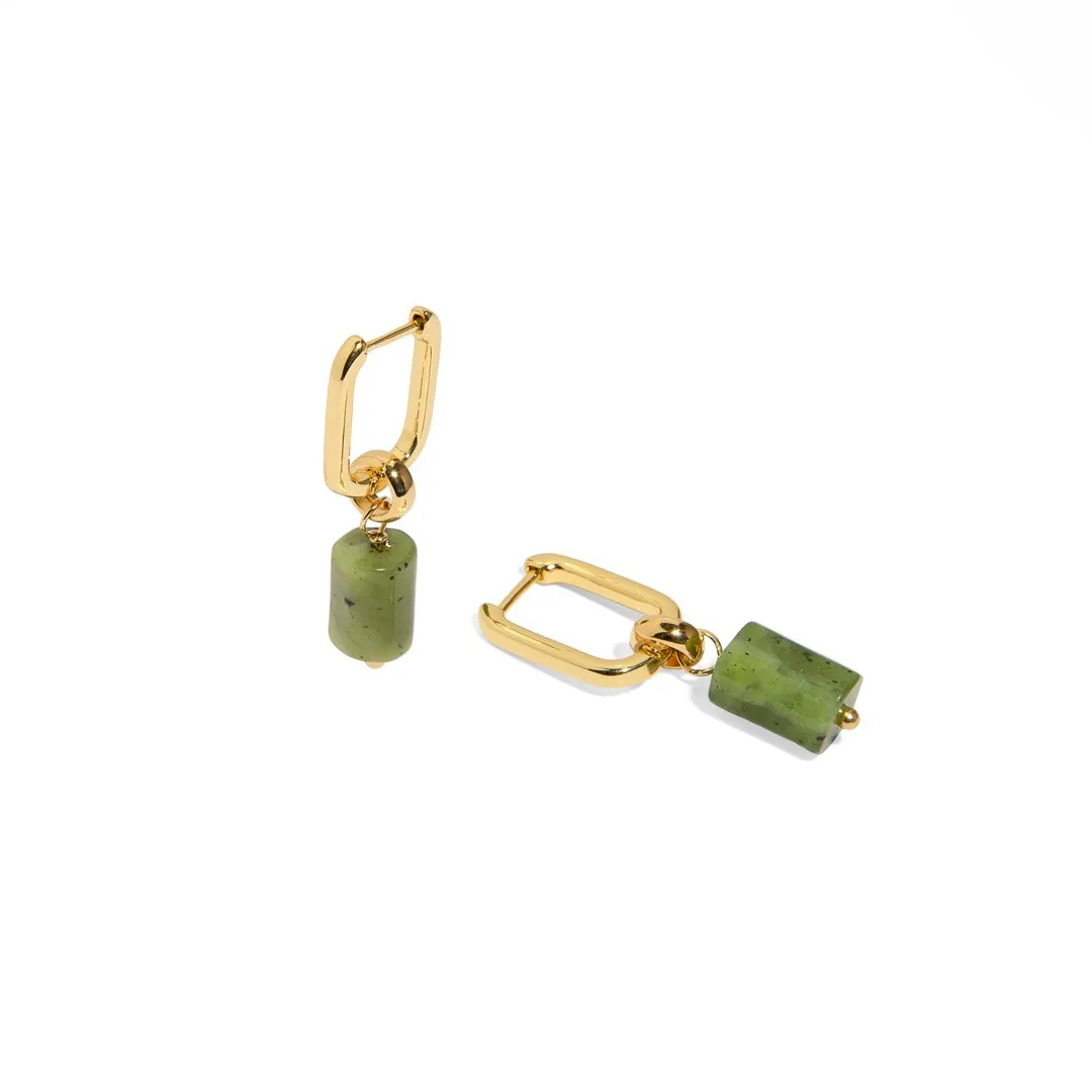 JADE AURA EARRINGS