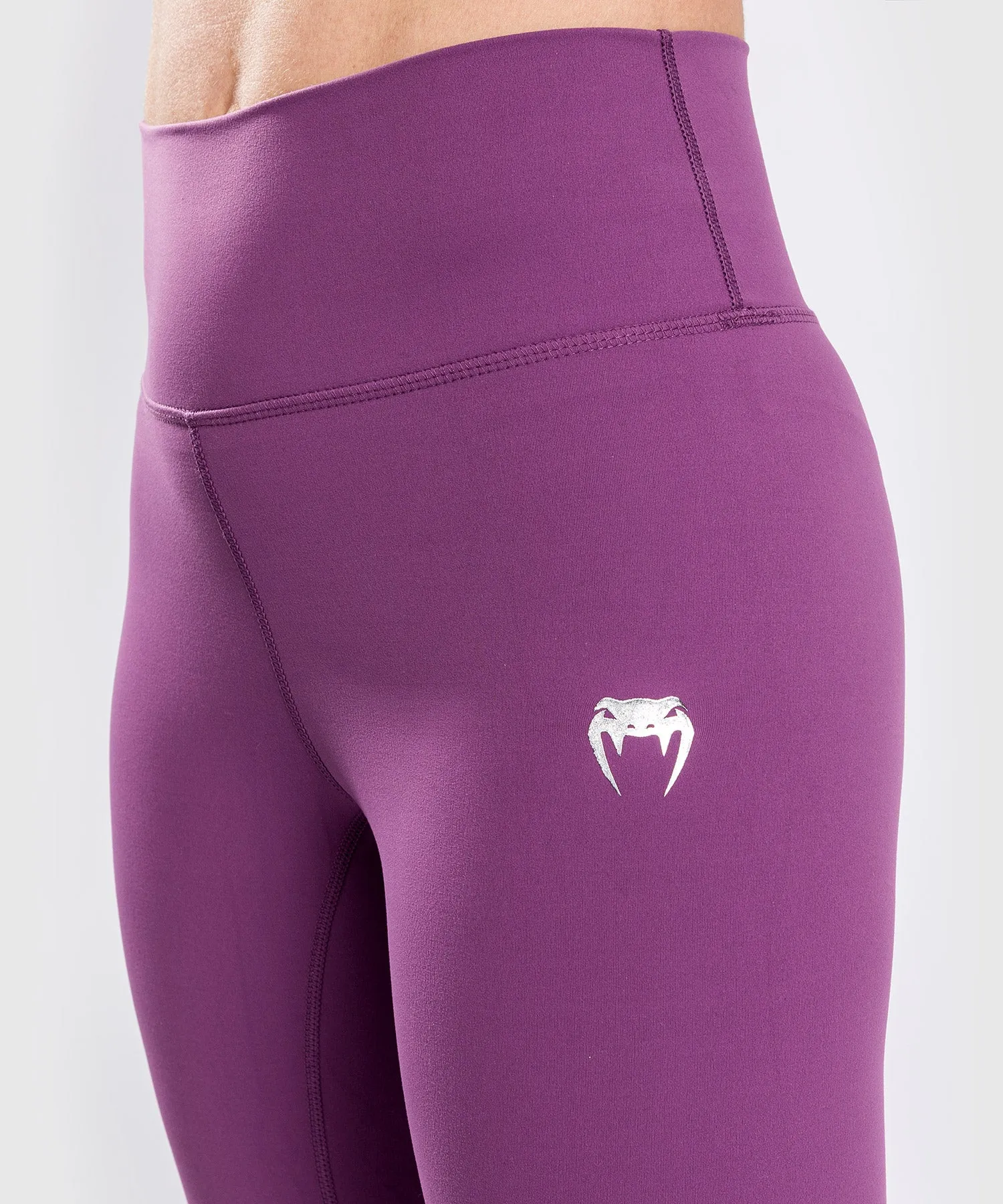 Leggings Venum Essential Lifestyle - Orquídea Oscuro/Plata Cepillada