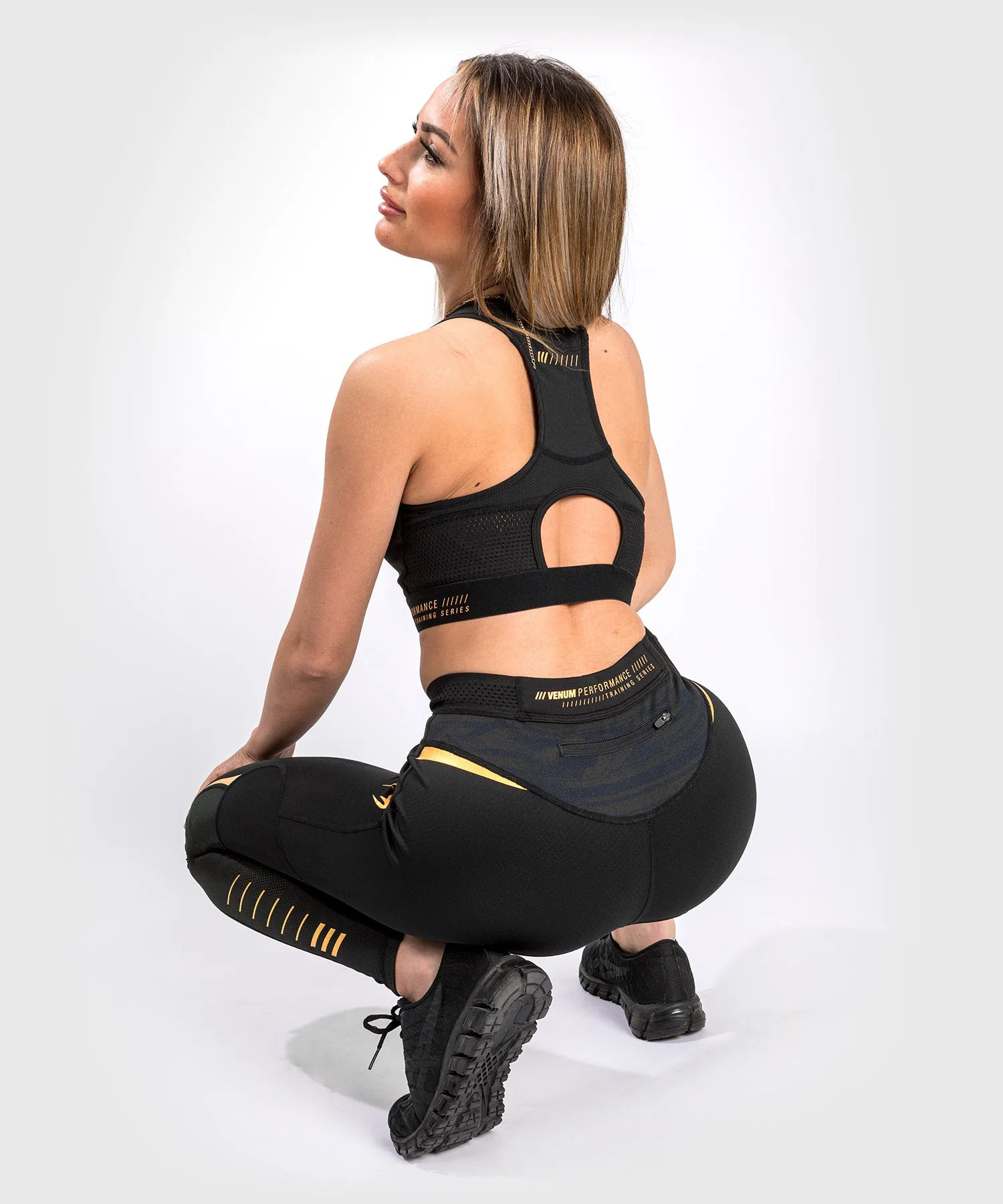 Leggings Venum Tempest 2.0 - Negro/Dorado