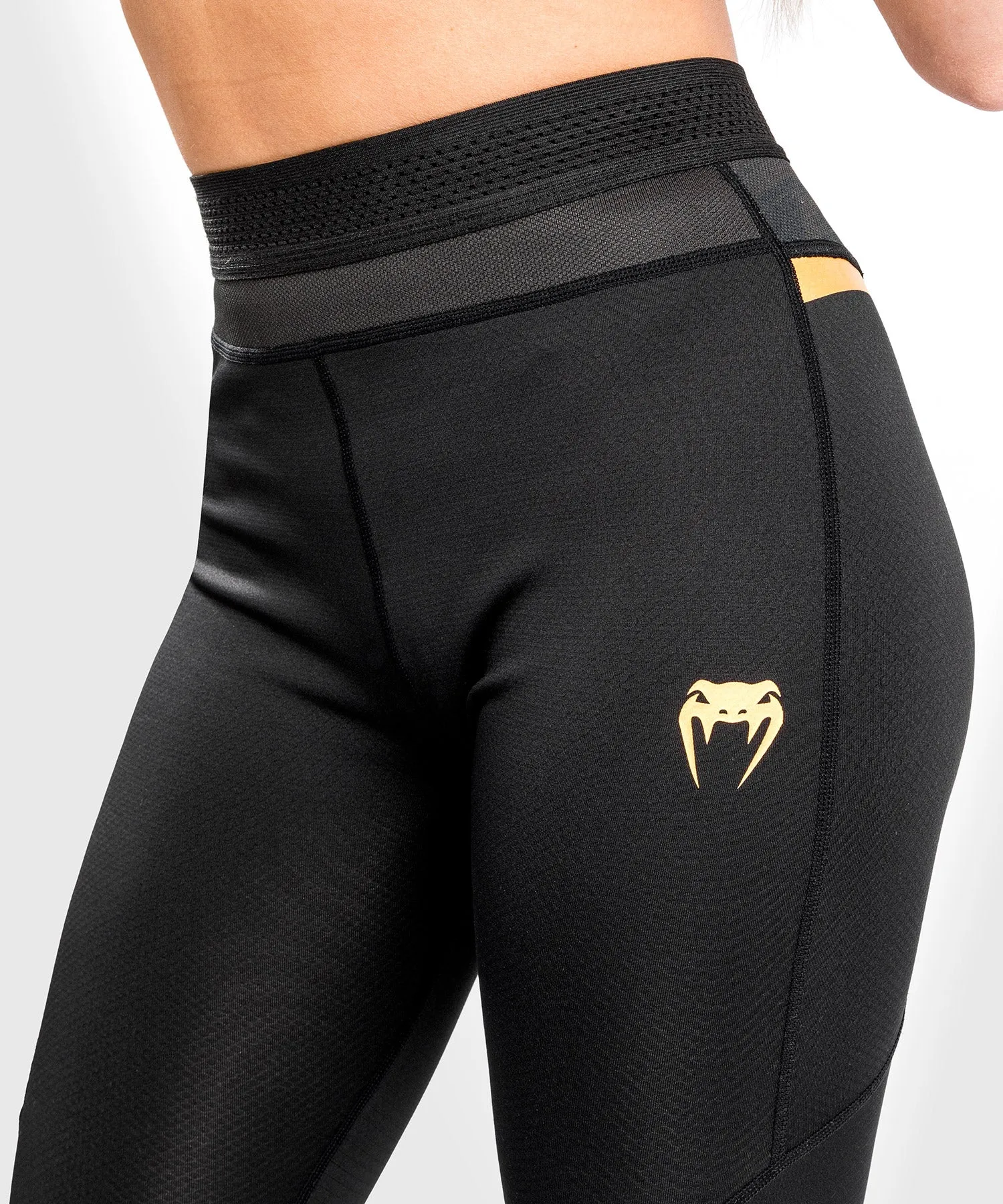 Leggings Venum Tempest 2.0 - Negro/Dorado