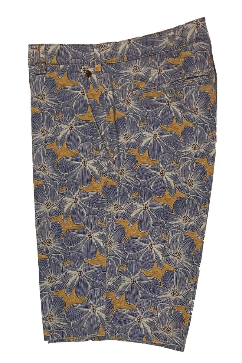 Meyer - Bermudas Palma de coton floral