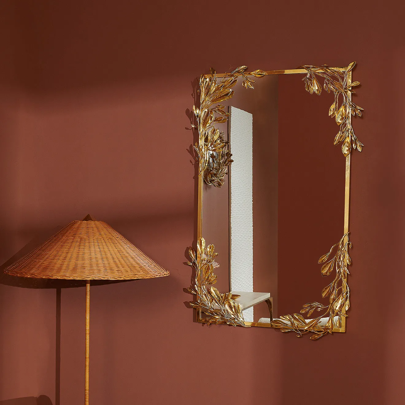 Miroir Feuillage